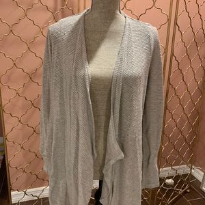 Thick grey cardigan